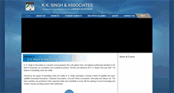 Desktop Screenshot of kksinghassociates.com